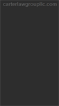 Mobile Screenshot of carterlawgroupllc.com